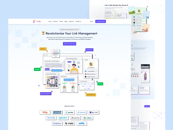 Foxly Link Management Platform